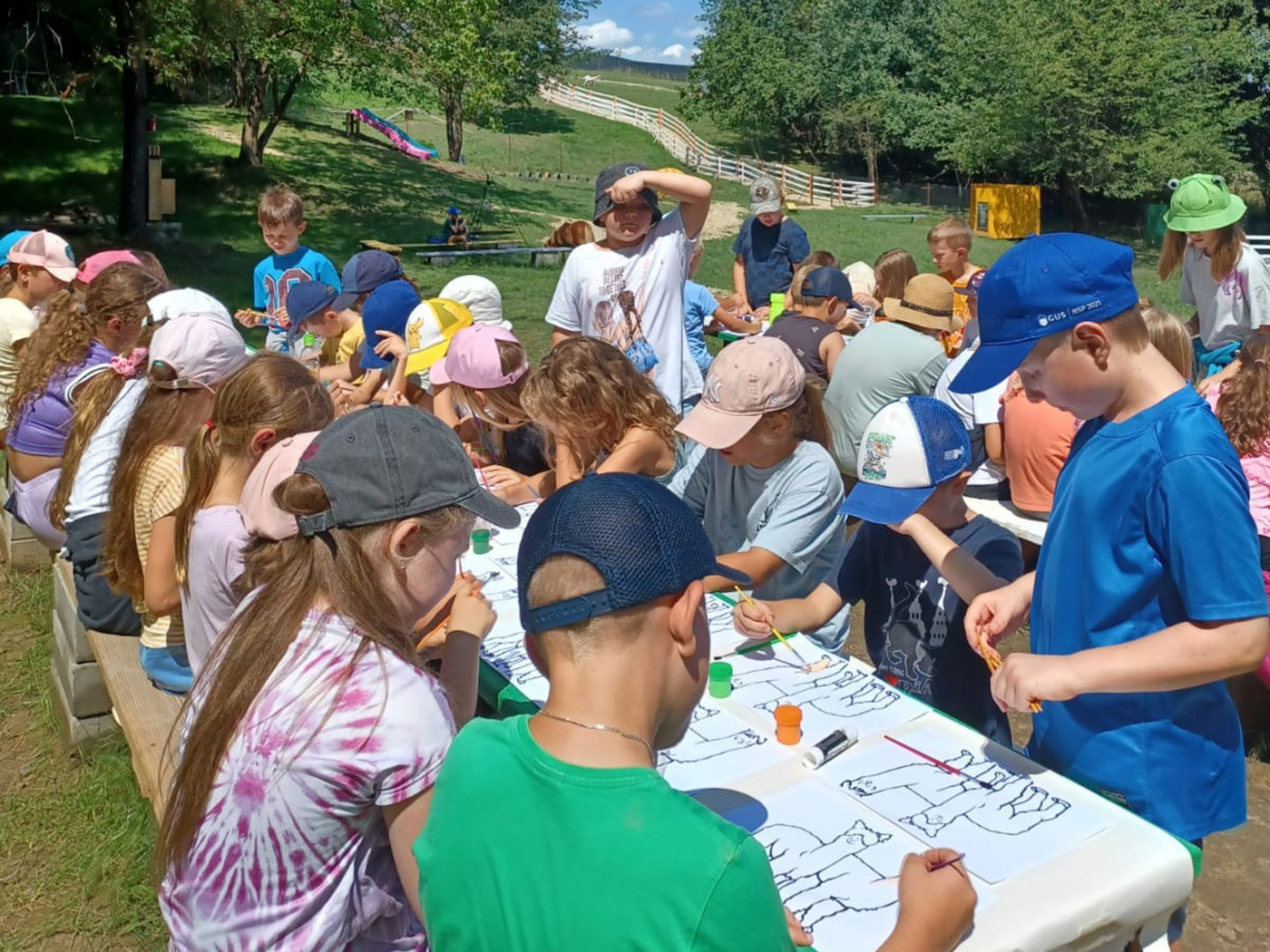 zdjęcie z poprzedniej edycji letnich p&oacute;łkolonii, fot. RDK